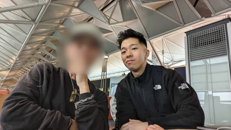 僕を海外に連れ出してくれた先輩と当時の写真